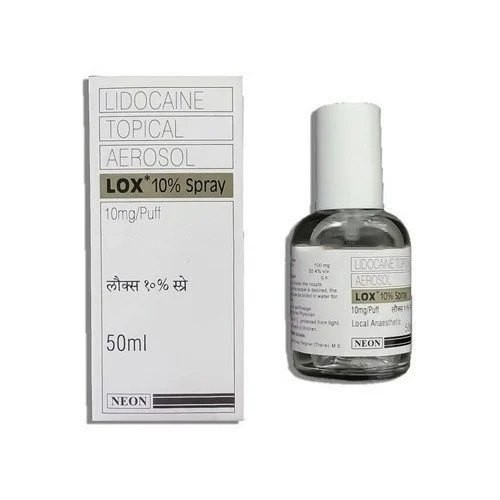 LOX® NUMBING LOCAL ANESTHETIC SPRAY /   Lidocaine 10% Topical Aerosol