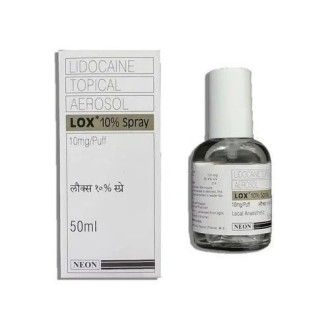 LOX® NUMBING LOCAL ANESTHETIC SPRAY /   Lidocaine 10% Topical Aerosol